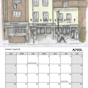 Sketchy Pubs of Greenwich - 2025 Calendar