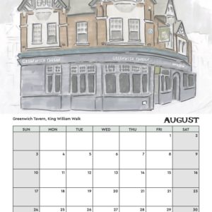 Sketchy Pubs of Greenwich - 2025 Calendar