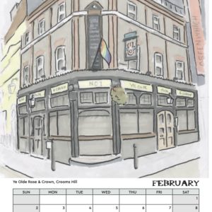 Sketchy Pubs of Greenwich - 2025 Calendar