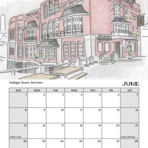 Sketchy Pubs of Greenwich - 2025 Calendar