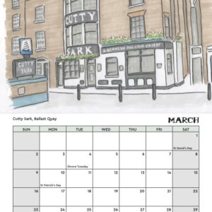 Sketchy Pubs of Greenwich - 2025 Calendar