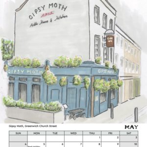 Sketchy Pubs of Greenwich - 2025 Calendar