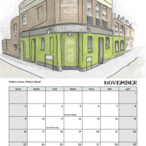 Sketchy Pubs of Greenwich - 2025 Calendar
