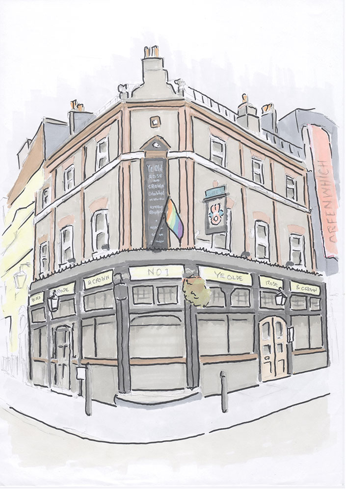 Ye Olde Rose & Crown, Greenwich